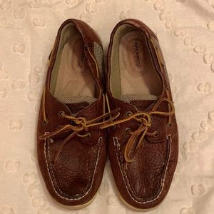 Sperry brown boat shoe woman’s 9.5